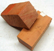Ivory Red (Pink) (1 pc) Bottle Stopper 1 1/2"sq x 3" - 1168 - Wood Acrylic Supply