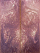 Violet  Acrylester #08 (2 pc) Knife Scaless 3/8" x 2" x 6" - 1766