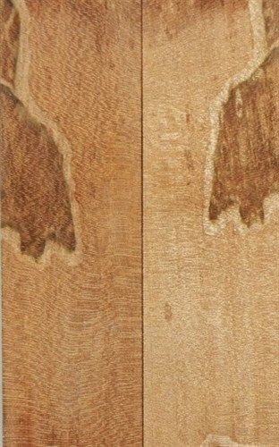Oak Tiger Spalted/Stabilized Brown 2 pc Knife Scales  1/2" x 1 1/2" x 5" 8 - Wood Acrylic Supply