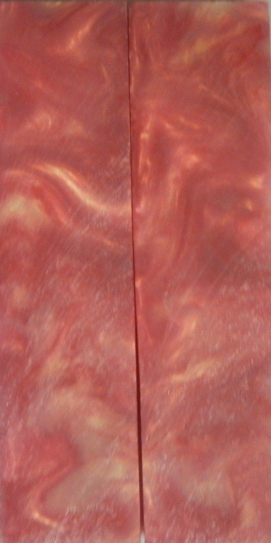 Golden Violet Acrylester #30 (2 pc) Knife Scaless  3/8" x 1 1/2" x 6"    --1
