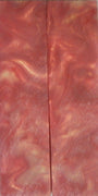 Golden Violet Acrylester #30 (2 pc) Knife Scaless  3/8" x 1 1/2" x 6"    --1