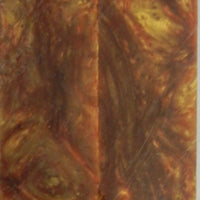 Bronze & Gold Acrylester #51 (2 pc) Knife Scales 1/4" x 1 1/4" x 6" SKU 6683 - Wood Acrylic Supply