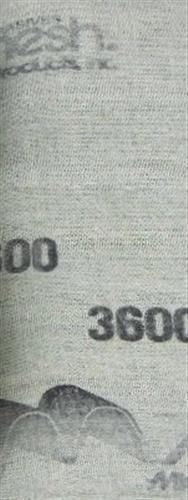 Micro-Mesh Regular Finishing Sheet 1 pc 1 1/2" x 6" 3600 grit sheet