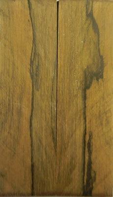 Ziricote Figured (2 pc) Knife Scaless  1/4