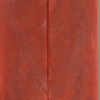 Golden Red Inlace Acrylester #14 (2 pc) Mini Knife Scales  3/16"x1"x5"    001 - Wood Acrylic Supply