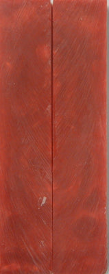 Golden Red Inlace Acrylester #14 (2 pc) Mini Knife Scales  3/16