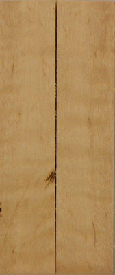 Eucalyptus Curly (2 pc) Mini Knife Scale  3/16