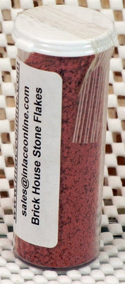 Inlace Inlay Stone Flakes  1.875 ounces  Brick House - Wood Acrylic Supply