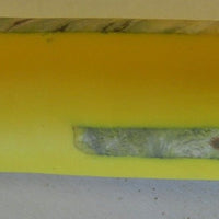 Buckeye Burl Alumilite Yellow (1 pc) Pen/Reel Blank 1"sq x 6" - 7773 - Wood Acrylic Supply