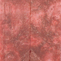 Crushed Cranberry Inlace Acryl #05 (2 pc) Knife Scale  1/4"x1 1/2"x5"    001 - Wood Acrylic Supply