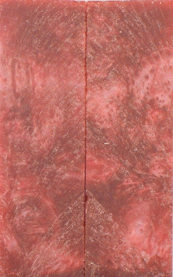 Crushed Cranberry Inlace Acryl #05 (2 pc) Knife Scale  1/4