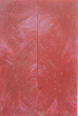 Pink Sky Inlace Acrylester #29 (2 pc) Straight Razor Scaless  3/16
