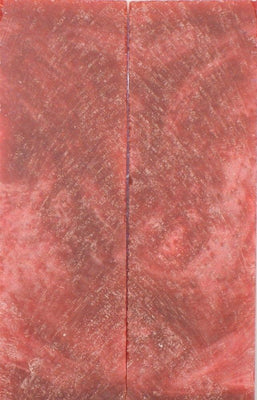 Crushed Cranberry Inlace Acryl #05 (2 pc) Knife Scale  1/4