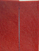 Solid Red Inlace Acrylester sc3 (2 pc) Knife Scales  3/16"x1 1/2"x5"    500 - Wood Acrylic Supply