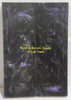 Black & Violet Acrylester #23 (2 pc) Knife Scaless 3/8" x 1 3/4" x 5" 5427