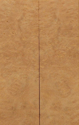 Satinwood Pyinma  Burl (2 pc) Knife Scale  1/4