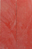 Solid Red Acrylester sc3 (2 pc) Straight Razor Scales  3/16" x 2" x 6"    --1 - Wood Acrylic Supply