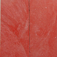 Solid Red Acrylester sc3 (2 pc) Straight Razor Scales  3/16" x 2" x 6"    --1 - Wood Acrylic Supply
