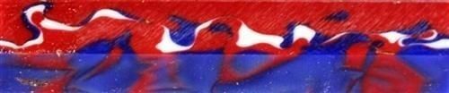 Old Glory Acrylic. #22 1 pc Pen Blank Short 3/4" x 2 7/8" to 3 7/8" ks