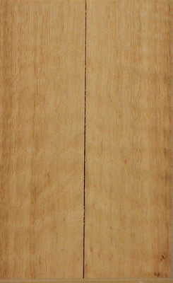 Eucalyptus Curly (2 pc) Knife Scale  1/4