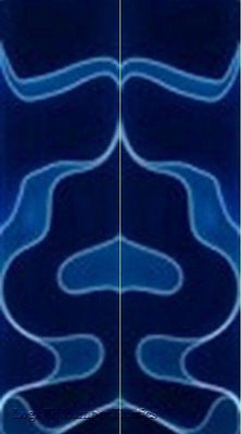 Midnight Sky Acrylic 38 2 pc Mini Knife Scale  3/16