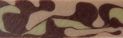 Chocolate Pistachio Arylic  Pen Blank 3/4