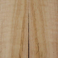 Eucalyptus Curly 2 pc Pistol Grip/Knife Scaless  3/8" x 2" x 5"