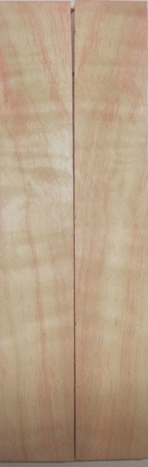Box Elder Flamed (2 pc) Knife Scales 3/16" x 1" x 6" - 1114 - Wood Acrylic Supply