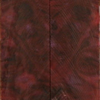 Pink Flamingo Inlace Acrylester #59 (2 pc) Mini Knife Scales  3/16"x1"x5"    002