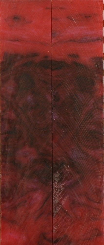Pink Flamingo Inlace Acrylester #59 (2 pc) Mini Knife Scales  3/16"x1"x5"    002