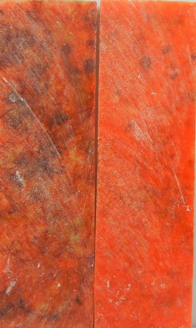 Royal Harvest Acrylester #108 (2 pc) Knife Scaless  3/16" x 1 1/2" x 5"    --2