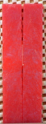 Pink Sky Inlace Acrylester #29 (2 pc) Mini Knife Scaless  3/16