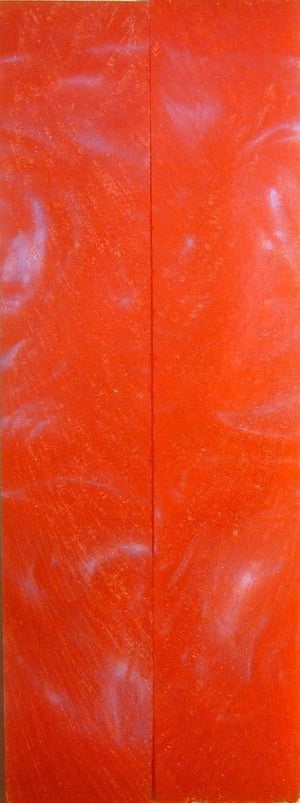 Cotton Candy Pink Acrylester #15 (2 pc) Knife Scaless 3/16" x 1" x 5" - 1414
