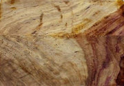 Rosewood Honduran Burl Swirly Bottle Stopper 1 1/2" x 2 1/2"