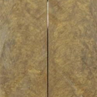 Antique Gold Inlace Acrylester #34 2 pc Knife Scaless  1/4" x 1 1/2" x 6" 4002