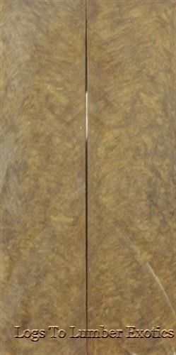 Antique Gold Inlace Acrylester #34 2 pc Knife Scaless  1/4" x 1 1/2" x 6" 4002