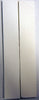 Solid White Inlace Acrylester sc2 (2 pc) Knife Scaless 1/16" x 1" x 5" - 2327