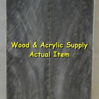 Crushed Silver Acrylester #20 (2 pc) Knife Scales 3/16" x 3/4" x 5" 5899 - Wood Acrylic Supply