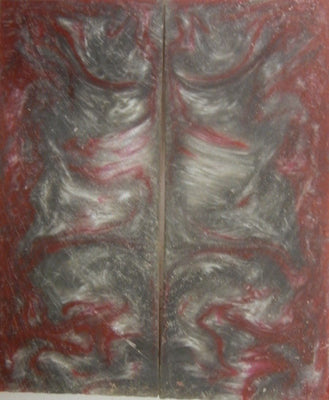 Crimson & Silver Acrylester #40 (2 pc) Razor Scaless 3/16