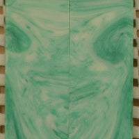 Spring Mist Inlace Acrylester #46 (2 pc) Mini Knife Scales  3/16"x1"x5"    003