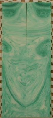 Spring Mist Inlace Acrylester #46 (2 pc) Mini Knife Scales  3/16