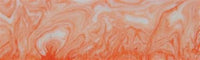 1 1/2" x 1 1/2" x 2 7/8" Bottle Stopper Orange Creamsicle Acrylester  #52 - Wood Acrylic Supply