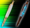 Glow Stonez - #01 Firefly  3/4" x 5" Pen Blank Blanks - Wood Acrylic Supply