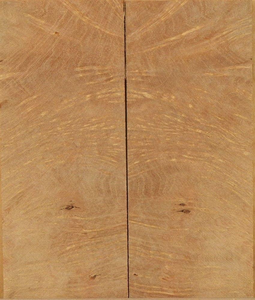 Satinwood Pyinma  Burl (2 pc) Pistol/Knife Scale  1/4"x2"x5"      701 - Wood Acrylic Supply