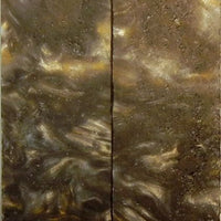 Gold Rush Acrylester #111 (2 pc) Knife Scales 3/16" x 3/4" x 6" - 1697 - Wood Acrylic Supply