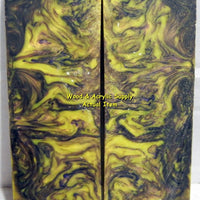 Banana Grape Acrylester #39 (2 pc) Knife Scaless 3/8" x 1 3/4" x 5" 5418