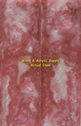 Cherry Ohio State Acrylester #44 (2 pc) Knife Scales 1/4" x 1 1/2" x 5" 5870 - Wood Acrylic Supply