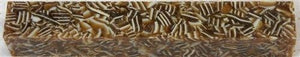 Cappuccino Premium Acrylic. 1 pc Pen Blank Short 3/4" x 2 7/8" to 3 7/8"