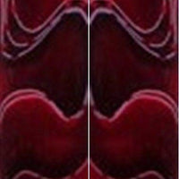 Strawberry Mesh Acrylic 2 pc Mini Knife Scale  3/16"x3/4"x5" - Wood Acrylic Supply