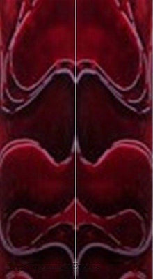 Strawberry Mesh Acrylic 2 pc Mini Knife Scale  3/16